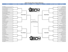 NCAA Basketball Tournament Bracket