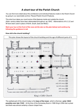 A Short Tour of the Parish Church