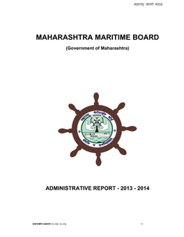 MAHARASHTRA MARITIME BOARD (Government of Maharashtra)
