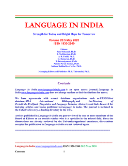 Language in India