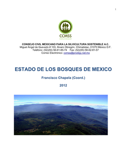 Estado De Los Bosques De Mexico