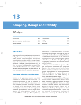 Sample Chapter from Clarke’S Analytical Forensic Toxicology, Second Edition 336 | Clarke’S Analytical Forensic Toxicology