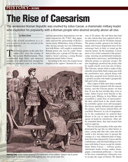 The Rise of Caesarism