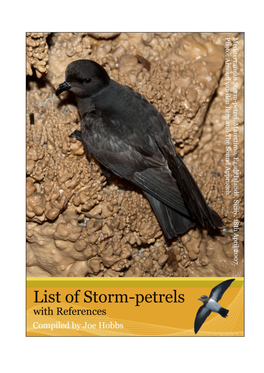 Storm-Petrel References