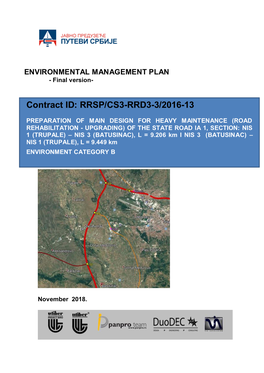 ENVIRONMENTAL MANAGEMENT PLAN - Final Version