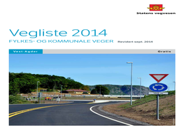 Vegliste 2014 Vest-Agder