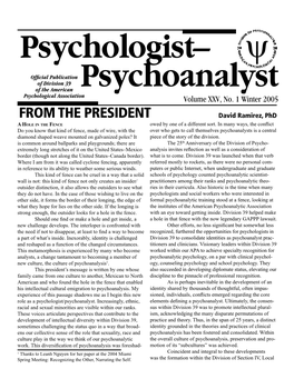Psychologist-Psychoanalyst