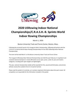 2020 Usrowing Indoor National Championships/C.R.A.S.H.-B