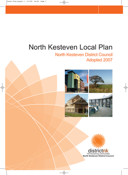 North Kesteven Local Plan North Kesteven District Council Adopted 2007