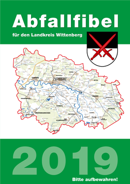 Für Den Landkreis Wittenberg Bitte Aufbewahren!