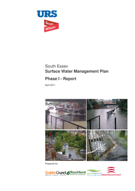 South Essex Surface Water Management Plan Phase I - Report