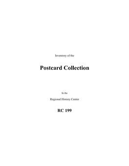 Postcard Collection