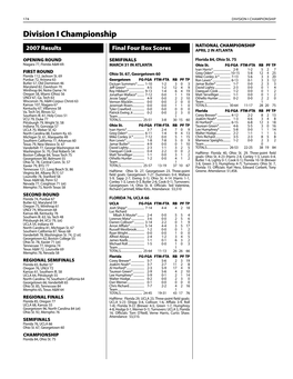2008 NCAA Division I Men's Basketball Records Book