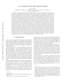 Arxiv:1904.10923V1 [Hep-Ph] 24 Apr 2019 Times