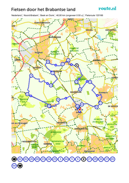 Fietsen Door Het Brabantse Land