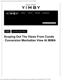 Scoping out the Views from Condo Conversion Manhattan View at Mima - New York YIMBY