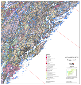 Berggrunnskart AUST-AGDER KYSTEN
