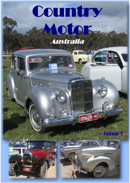 The First Edition of Country Motor First Issue