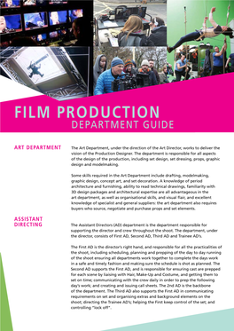 Film Department Guide