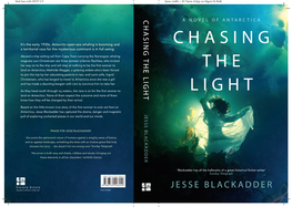 Chasing the Light: a Novel of Antarctica