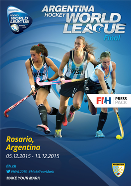 Rosario, Argentina 05.12.2015 - 13.12.2015