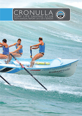 Cronulla SLSC Annual Report 2012-13