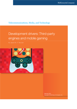 Third-Party Engines and Mobile Gaming