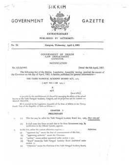 Government Gazette