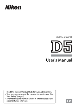 User's Manual