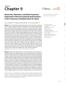 Biomicrite, Marlstone, and Shale Properties: Published Online 25 November 2020 Exploration of Nonconventional Hydrocarbons