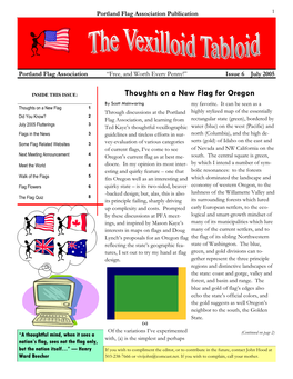 The Vexilloid Tabloid #6, July 2005