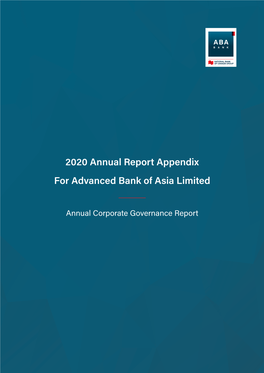 Appendix to Annual Report 2020 EN