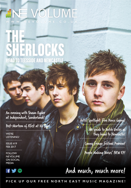 The Sherlocks Head to Teesside and Newcastle