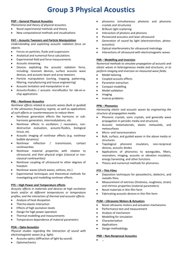 Group 3 Physical Acoustics