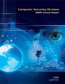 Computer Security Division 2009 Annual Report Table of Contents