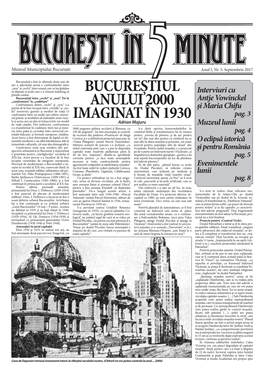 Bucureştiul Anului 2000 Imaginat În 1930