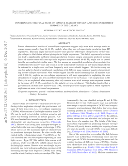 Constraining the Final Fates of Massive Stars by Oxygen and Iron Enrichment History in the Galaxy