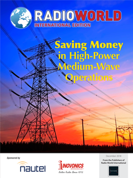 Saving Money in High-Power Medium-Wave Operations