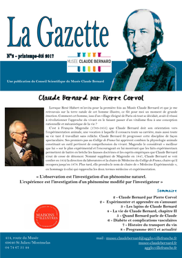 Claude Bernard Par Pierre Corvol