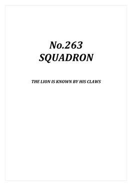 No.263 SQUADRON