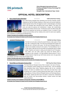 Hotel Recommendation and Reservation