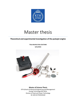 Master Thesis