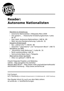 Autonome Nationalisten ______