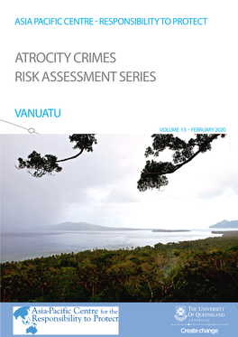 Atrocity Crimes Risk Assessment Series