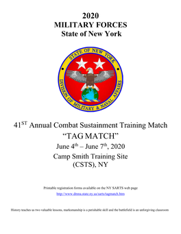 41St Annual TAG Match, June 4