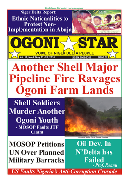 Ogoni Starapril 2010 Edition