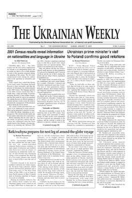 The Ukrainian Weekly 2003, No.2
