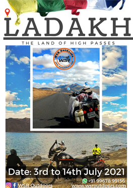 WSR Outdoors Ladakh 2021