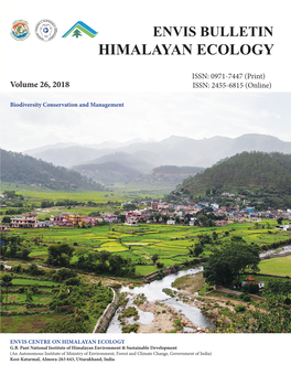 Envis Bulletin Himalayan Ecology