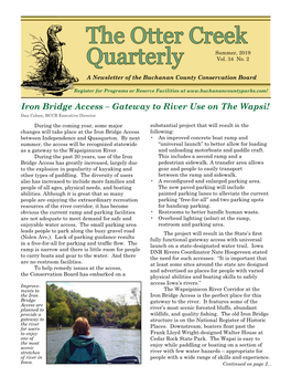 The Otter Creek Quarterly Summer, 2019